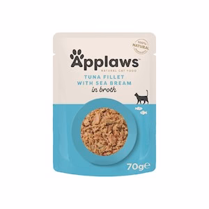 Applaws katt Påse Tuna&Seabream 70g