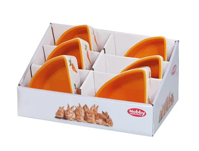 Hörnskål med morotsmotiv
