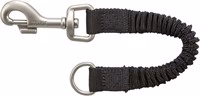 Koppelförlängare expander , L-XL: 35 cm/25 mm, svart