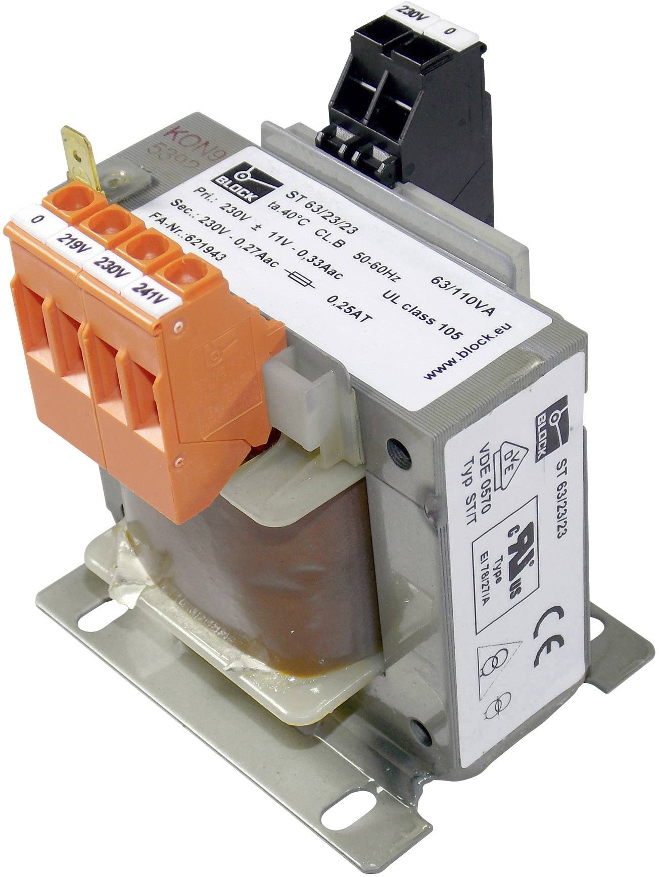 ISOLATION TRANSFORMER ST 63/23