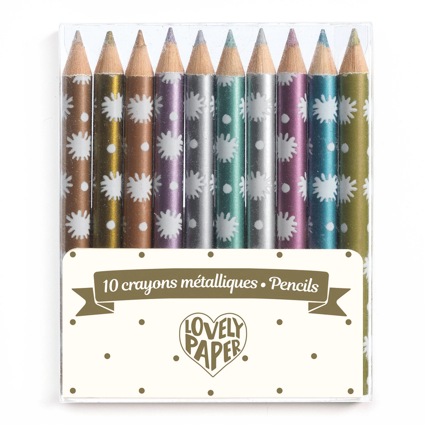 Mini metallic pencils Chichi – FSC MIX