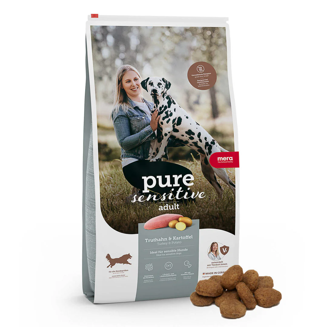 Mera Kalkon & potatis med färskt kött – 12,5 kg