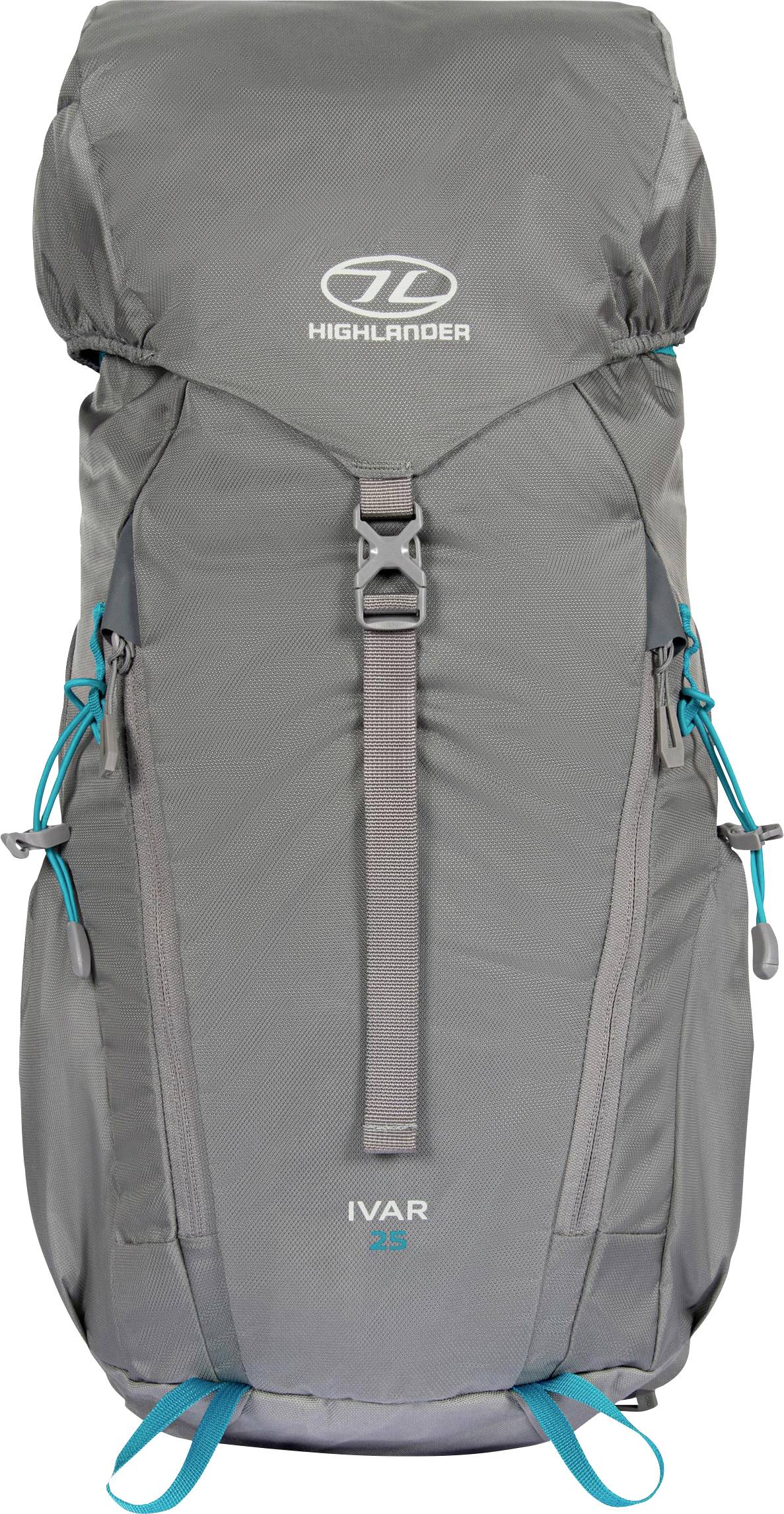 Highlander Ryggsäck IVAR Damen-Rucksack Haargrau 25 l (B x H x D) 30 x 57 x 20 mm Grå RUC283L-HGY
