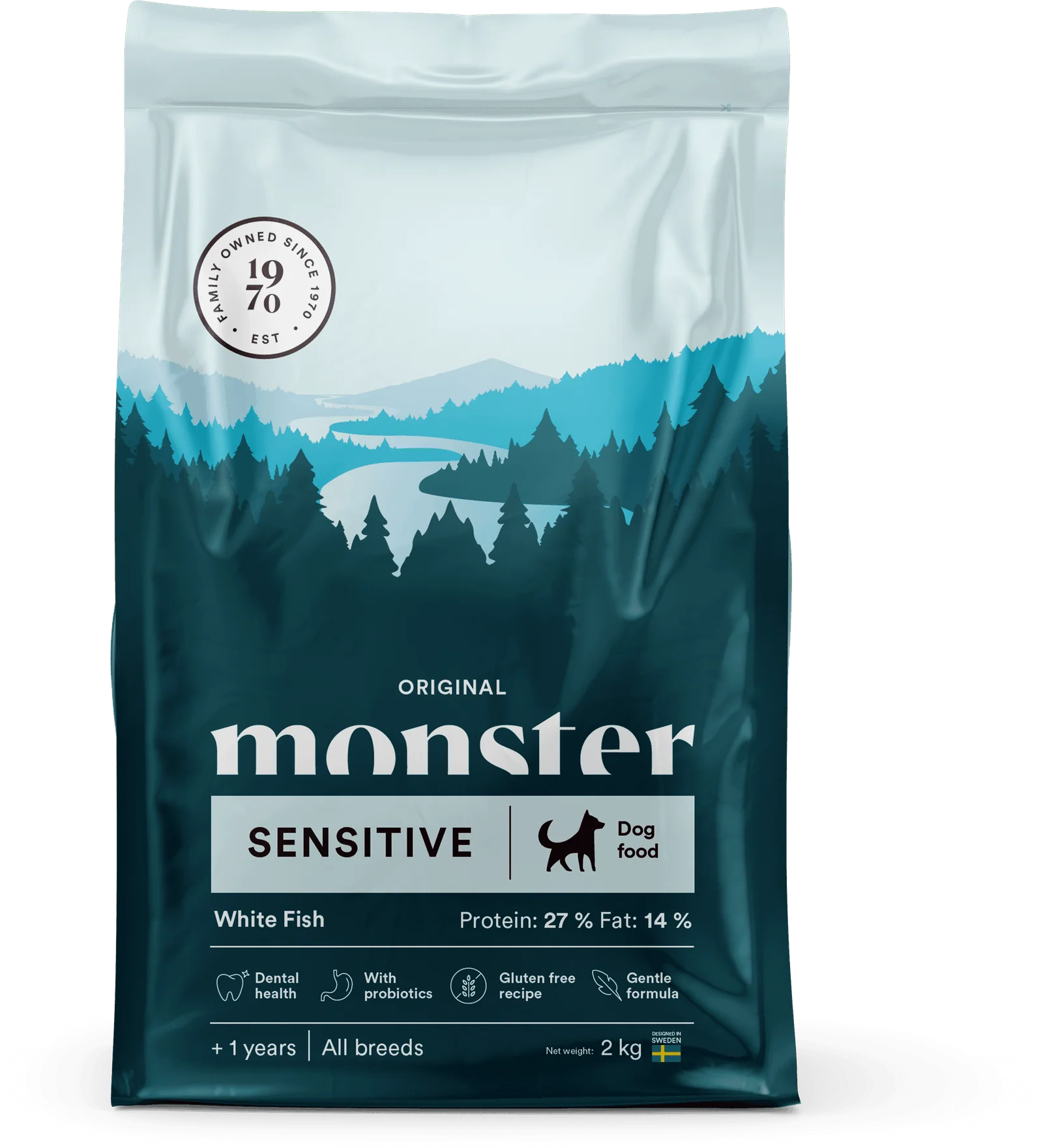 Monster Hund Original Sensitive White Fish 12 kg