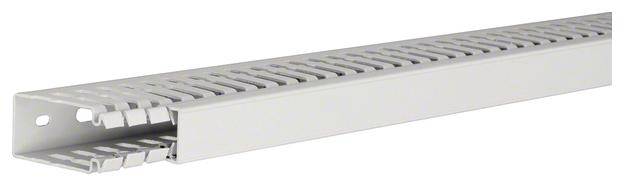 Hager HA760025 Kanal för kabeldragning (L x B x H) 2 m x 25 mm x 60 mm 2 m Grå