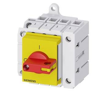 Lastströmbrytare Röd, Gul 4-polig 16 mm² 40 A 1 NO, 1 NC 690 V/AC Siemens 3LD33301TL13