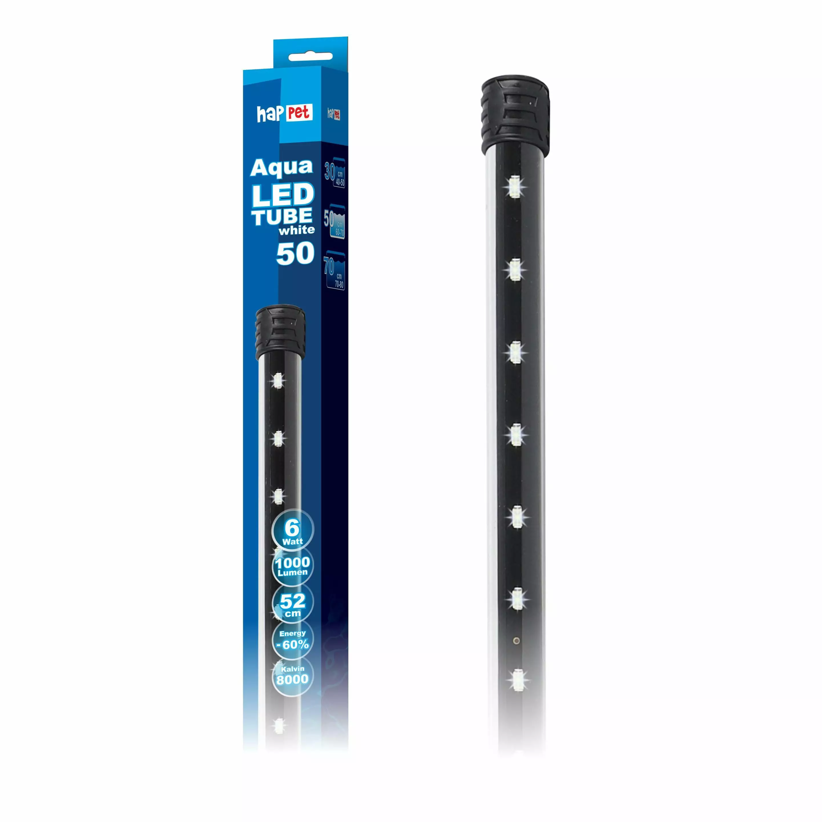 AquaLED lamp tube white 6W. 52cm