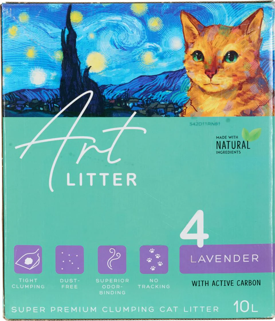 Art Litter Lavendel nr 4