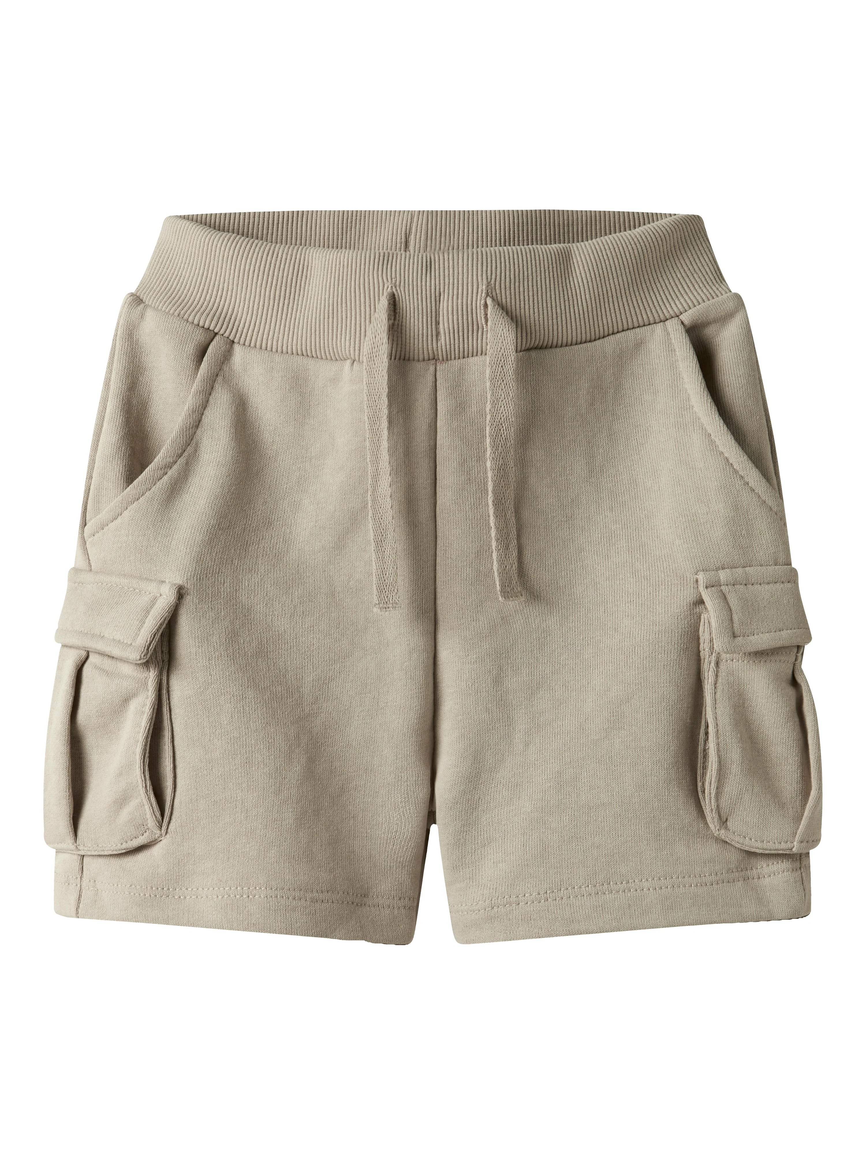 Beige Cargo Shorts