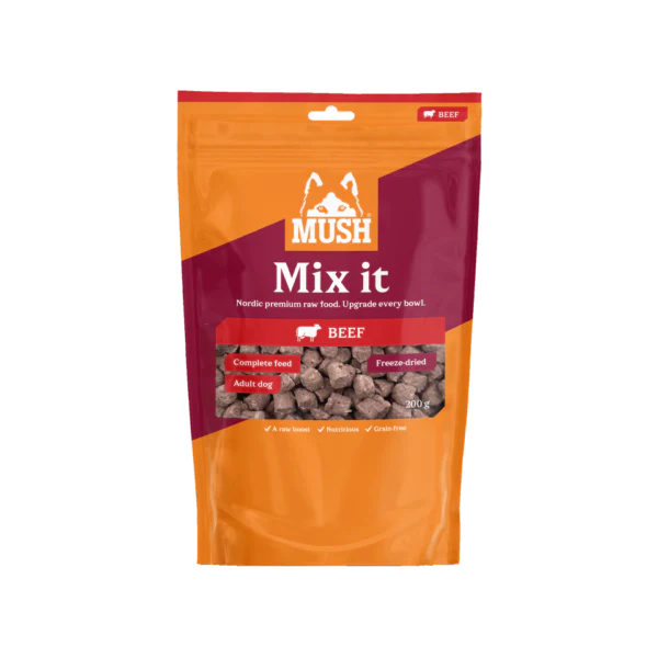 MUSH FREEZE-DRIED MIX IT BEEF 200 G