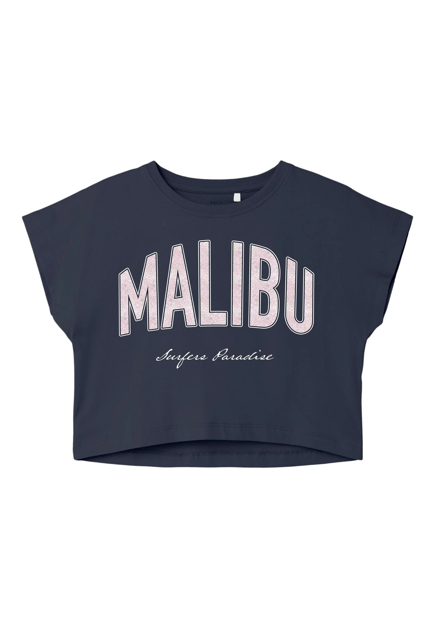 NKFVILMA CAPSL CROPPED TOP HHH SAPPHIRE