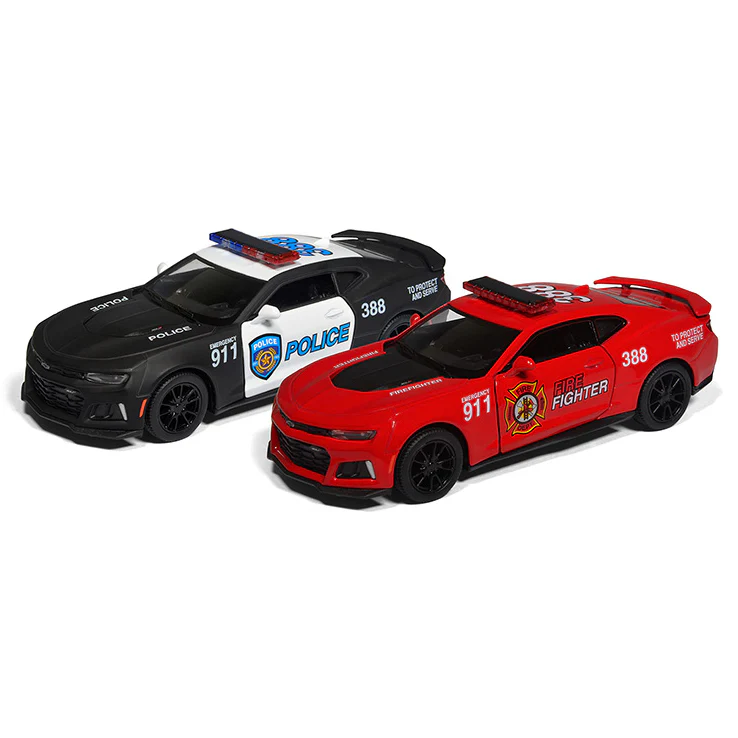 Bil Camaro polis/brandman pb 13cm