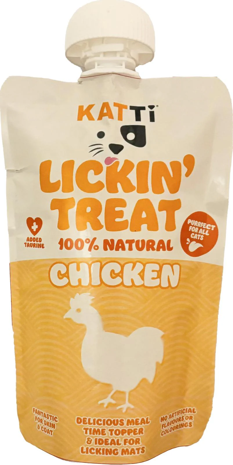 Katti Lickin Treat krämig godbit(kyckling) 75g