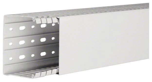 Hager HA780100 Kanal för kabeldragning (L x B x H) 2 m x 100 mm x 80 mm 2 m Grå
