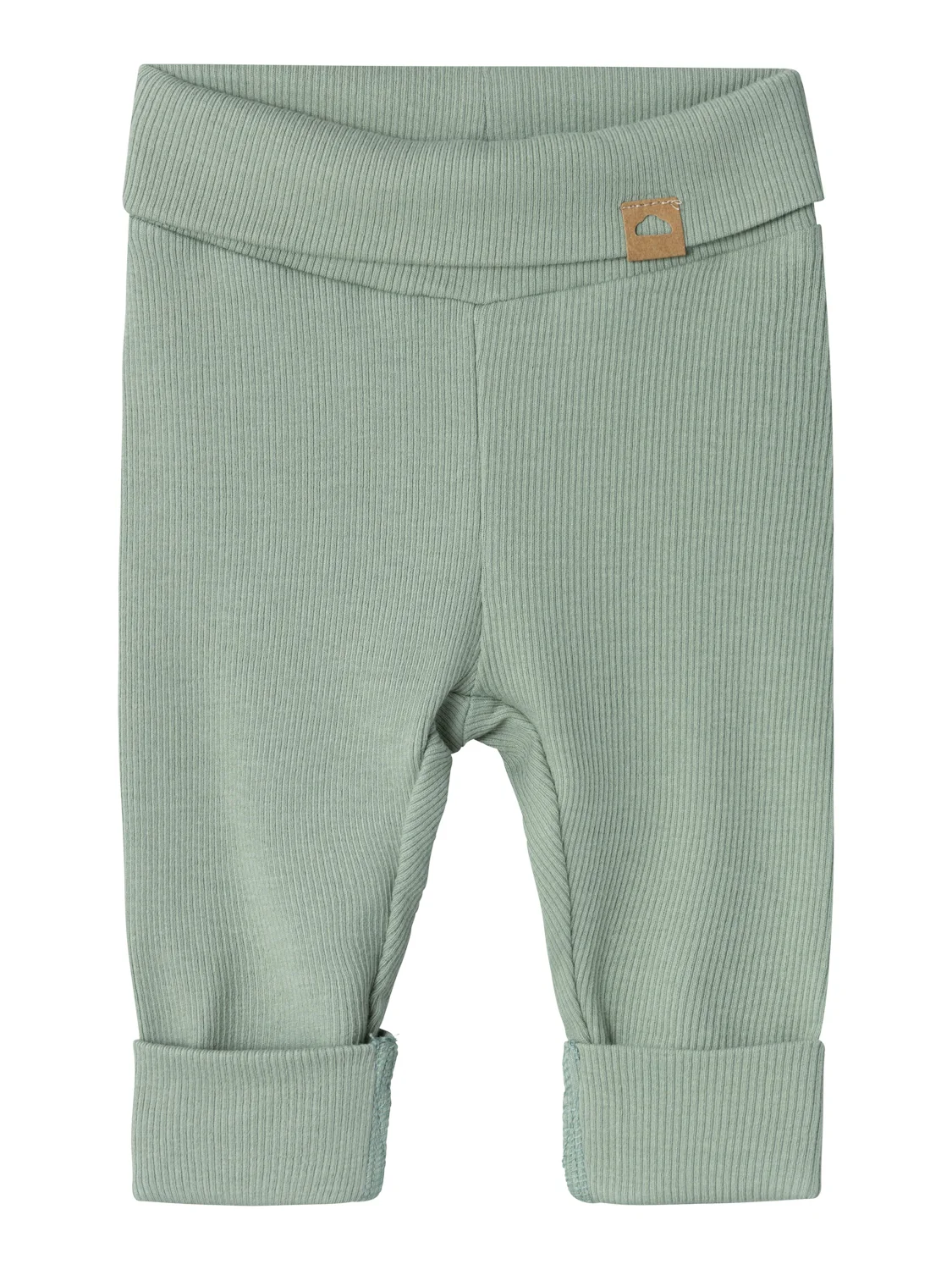 Baby Byxa Ribbad Grön