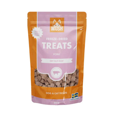MUSH FREEZE-DRIED TREATS GRIS 55 G