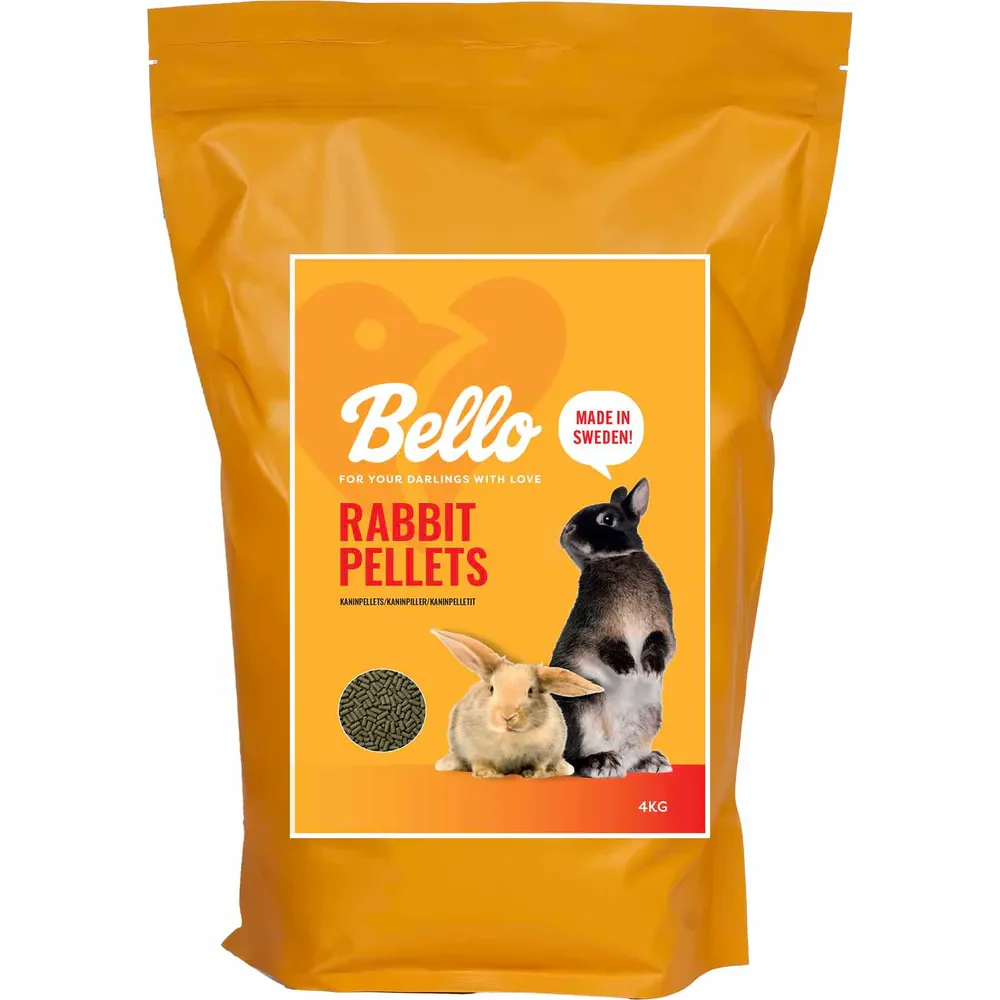 BELLO KANINPELLETS SVENSK 4KG