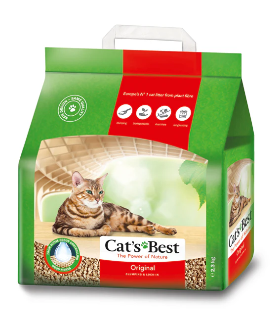 Cat’s Best Original 10 L/4,3 kg, klumpbildande