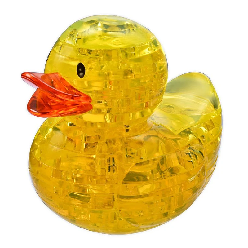 3D Crystal Puzzle Pussel gummianka 43bitar