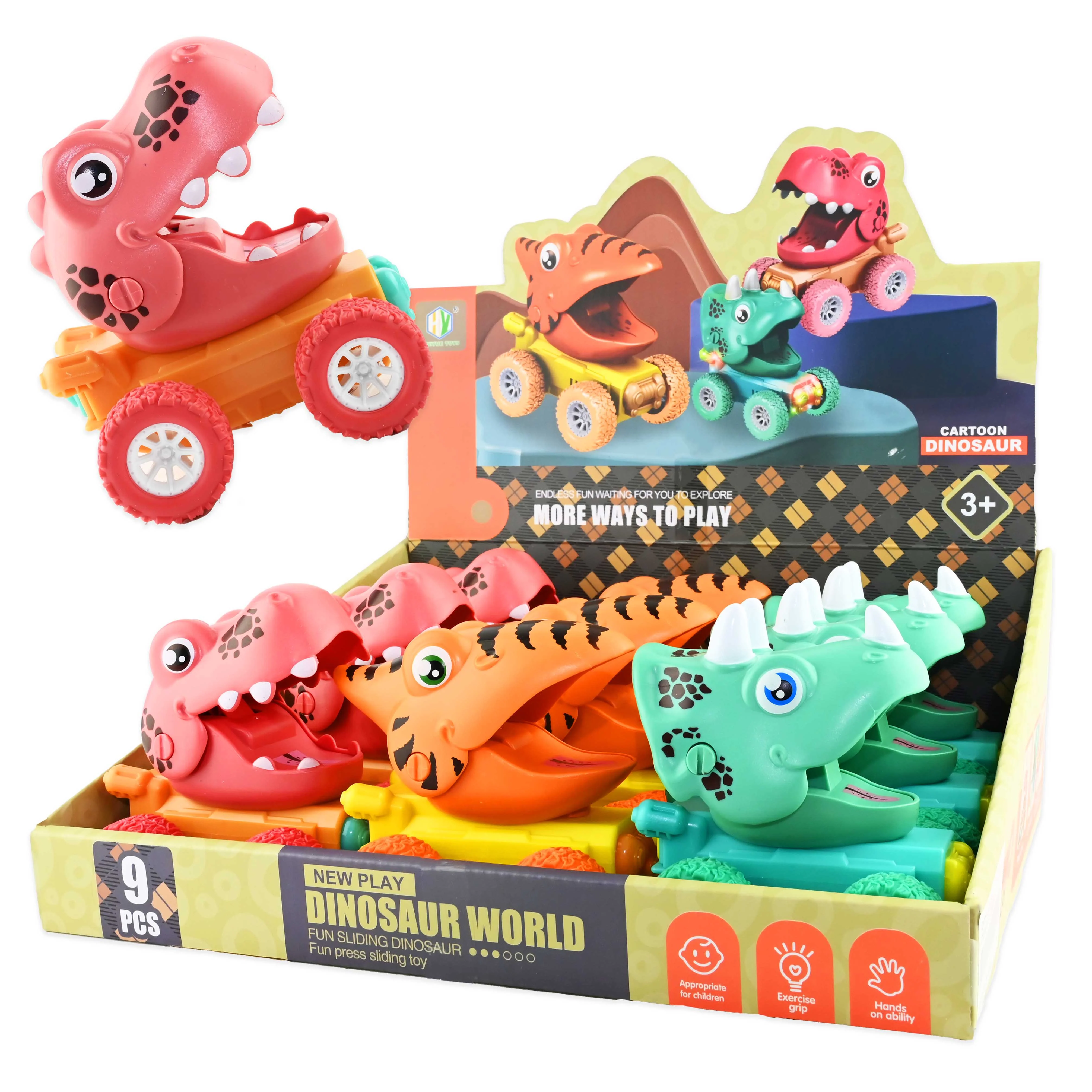 Bil dinosaurie 12cm