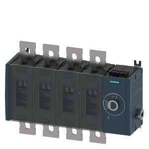 Lastströmbrytare 4-polig 500 A 8 NO, 8 öppnare 690 V/AC Siemens 3KD44440QE400