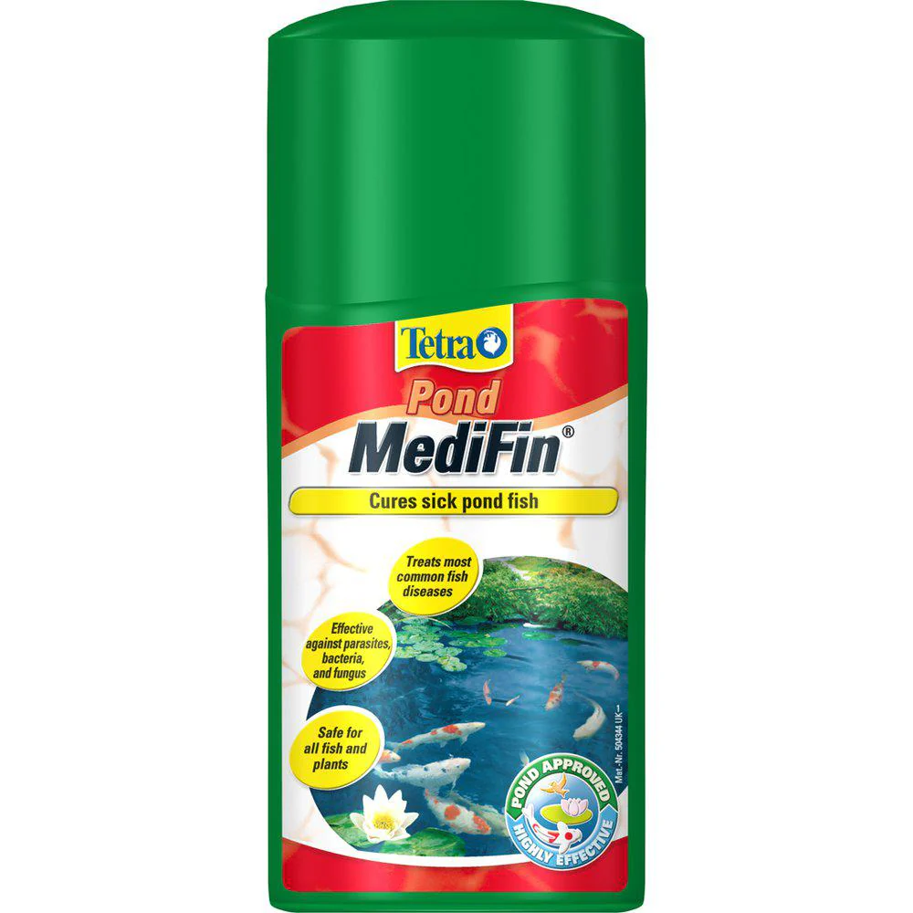 Tetra Pond Medifin 250ml Universalmedicin För Damm