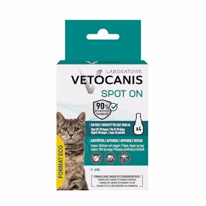 Anti-parasit Spot on Katt Economy Vetocanis 4×1,2ml