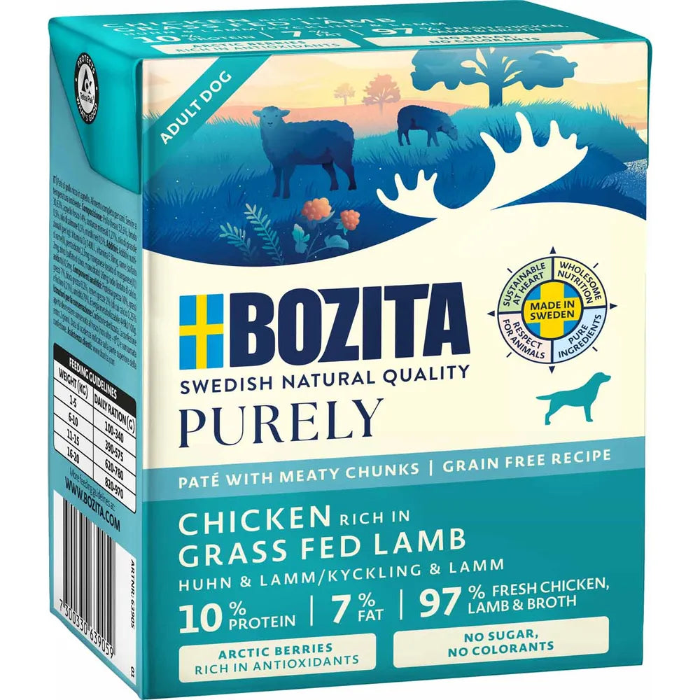 Bozita Dog Purely Pate 370g Chicken/Lamb