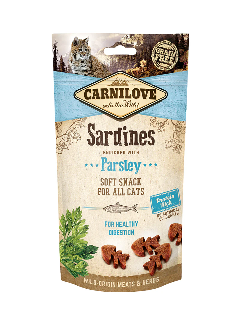 Carnilove Cat Semi Moist Snack Sardine 50 g