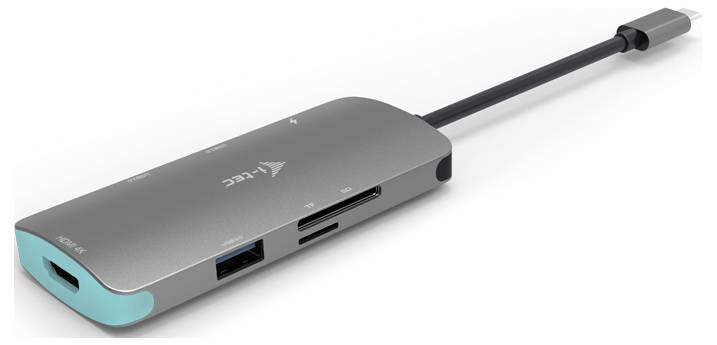 i-tec USB-C®-dockningsstation I-TEC USB C MetalNanoDock 4K HDMI+PD 60W