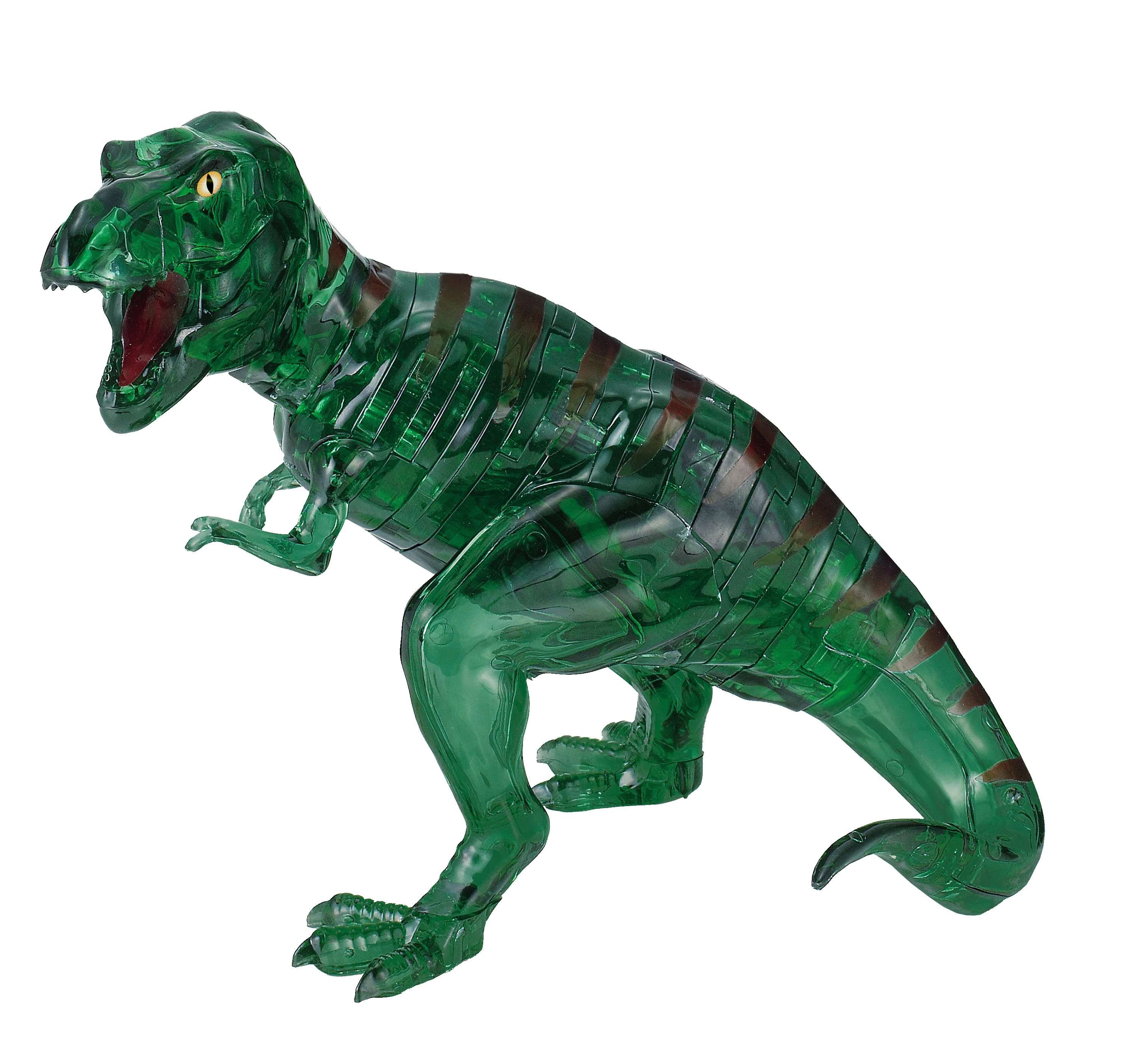 Kristallpussel T-rex grön 49 bitar