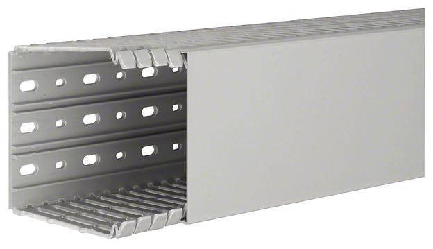 Hager BA7100100 Kanal för kabeldragning (L x B x H) 2 m x 100 mm x 100 mm 2 m Grå