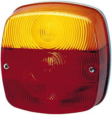 Hella Baklykta Blinkers, Registreringsskyltljus, Baklampa, Bromsljus bak, vänster, höger 12 V, 24 V