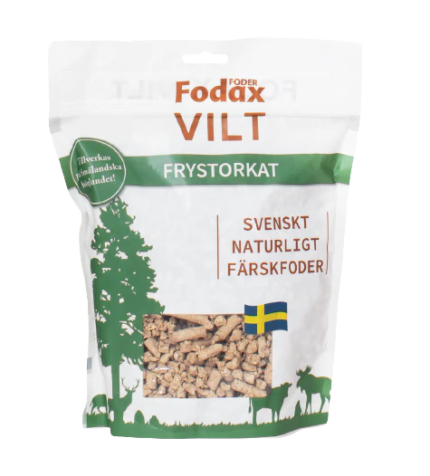 Fodax Vilt – Frystorkad 300g