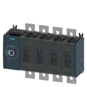 Lastströmbrytare 4-polig 500 A 8 NO, 8 öppnare 690 V/AC Siemens 3KD44440QE100