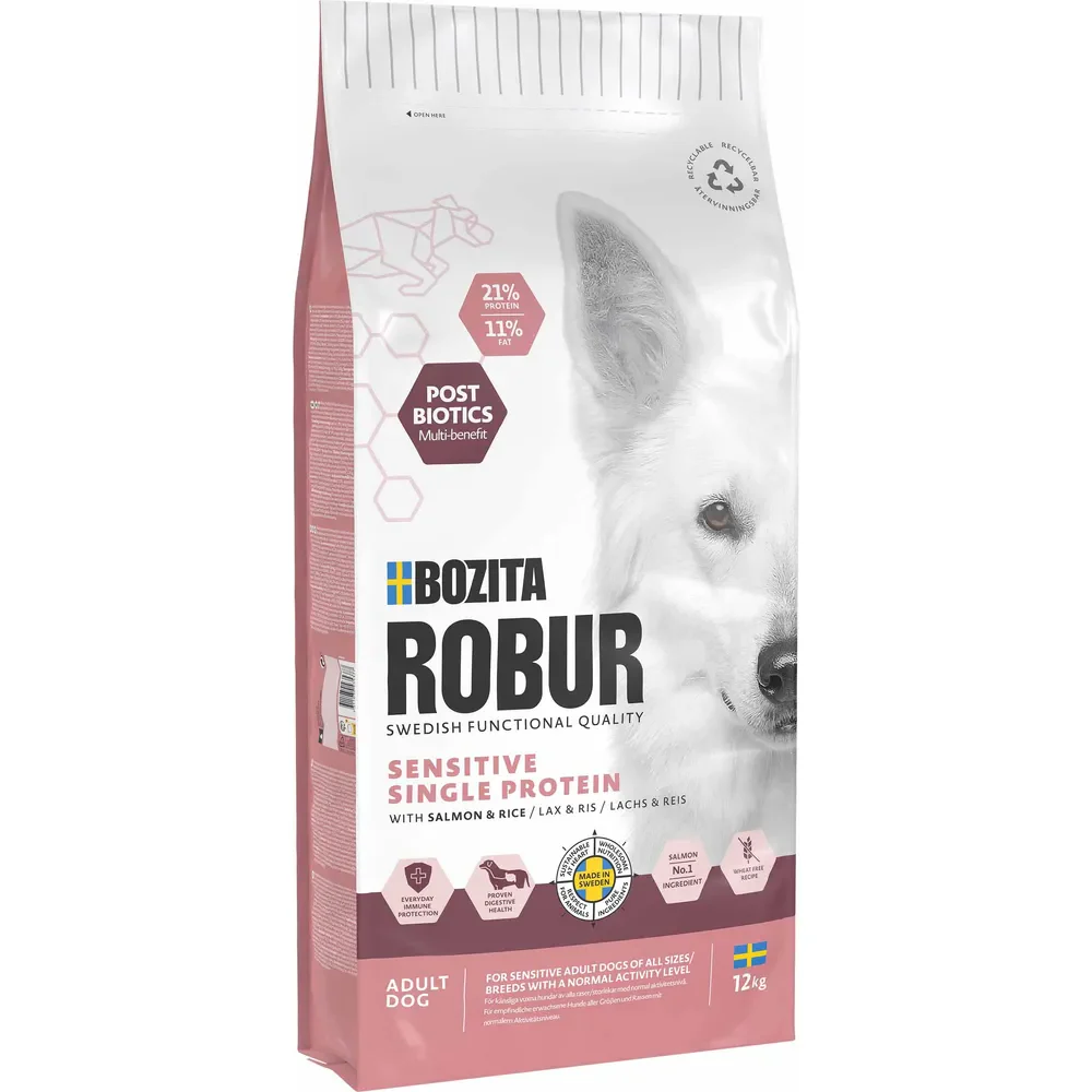 Robur Adult Sensitive Single Protein Salmon 12kg