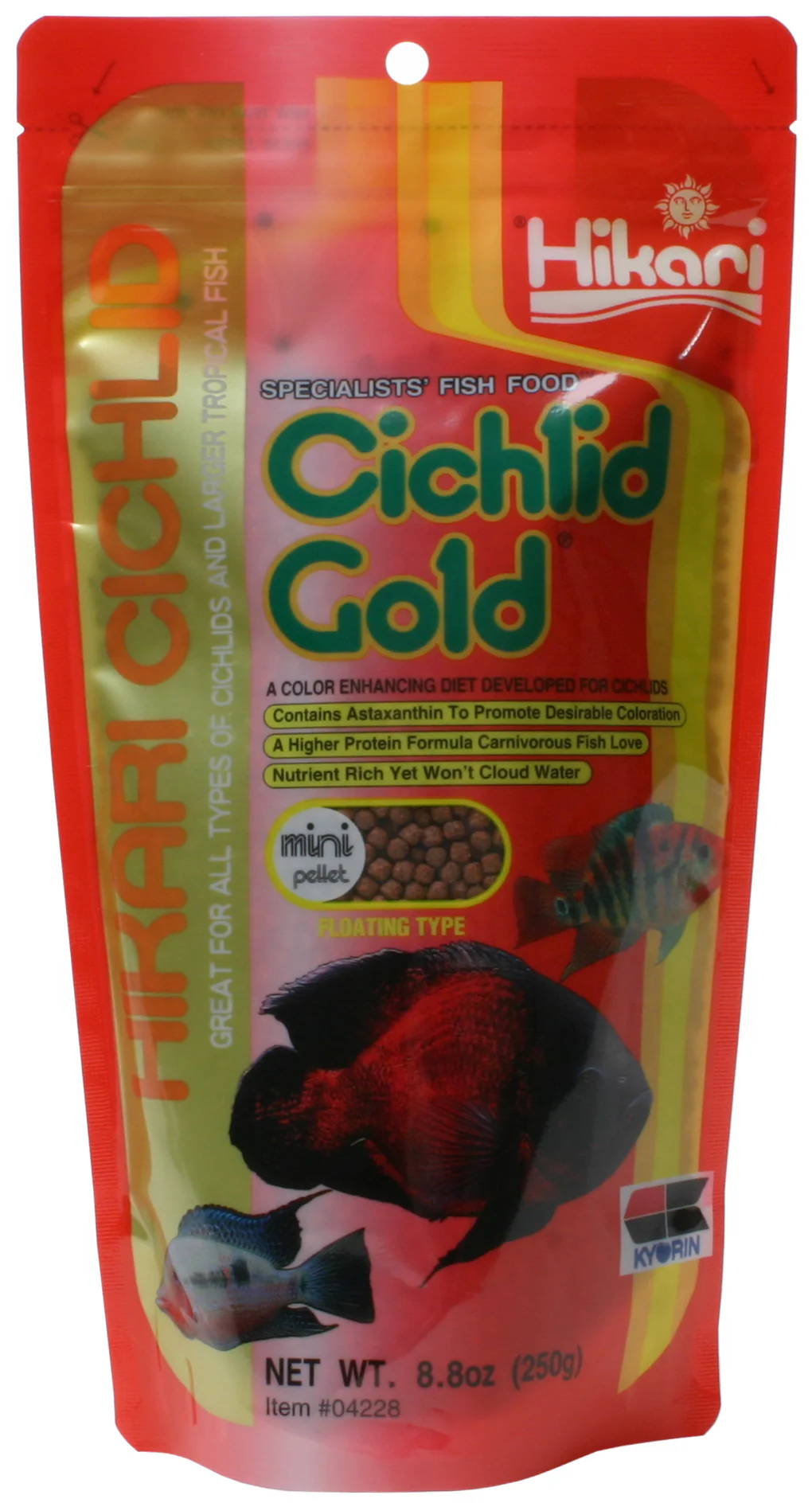 HIKARI CIKLID GOLD FÄRG MINI 250g