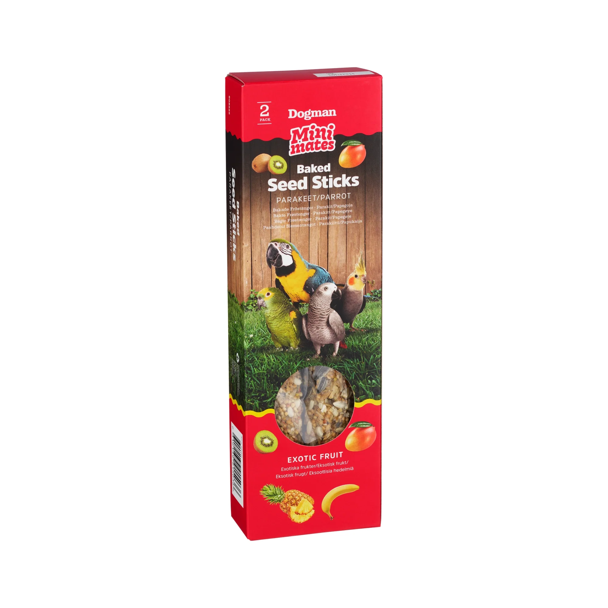 Fröstänger Parakit Papegoja 2p 140g
