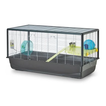 Smådjursbur Hamster Plaza Grå XL 100cm