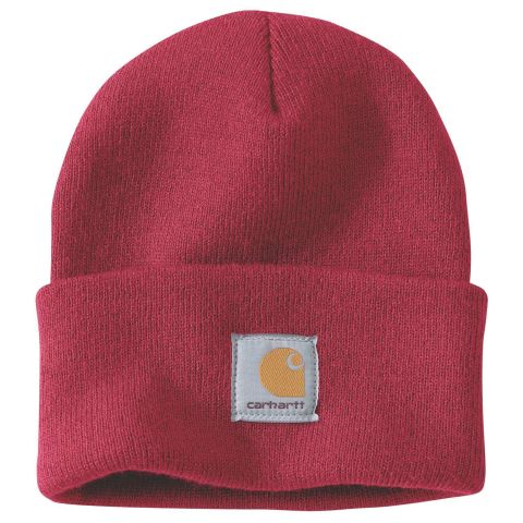 Carhartt Knit Cuffed Beanie Mössa Röd