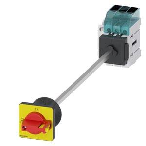 Lastströmbrytare Röd, Gul 3-polig 16 mm² 32 A 1 NO, 1 NC 690 V/AC Siemens 3LD32401TK13