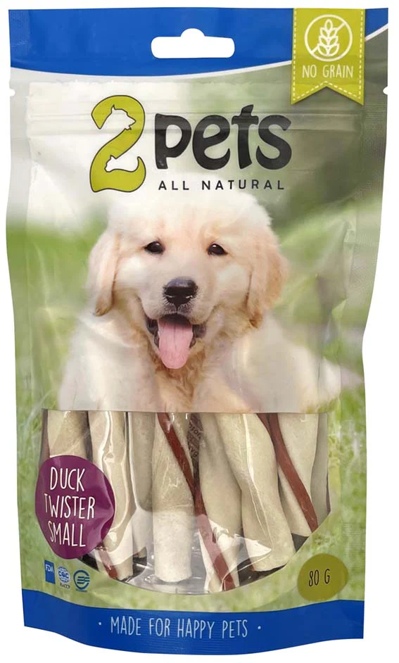 2pets Tuggtwister ankfilé, Small, 80 g