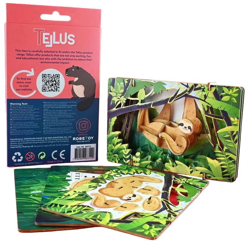 3D-pussel Sengångare – Teater & Vykort (17 cm)