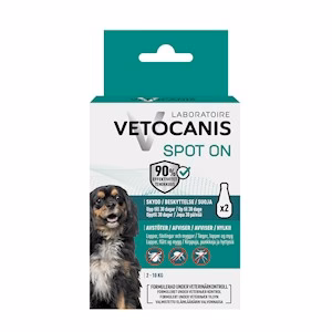 Anti-parasit Spot on Hund Small Vetocanis 2x2ml