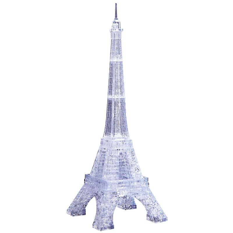 3D Crystal Puzzle Pussel Eiffeltorn klar 96 bitar